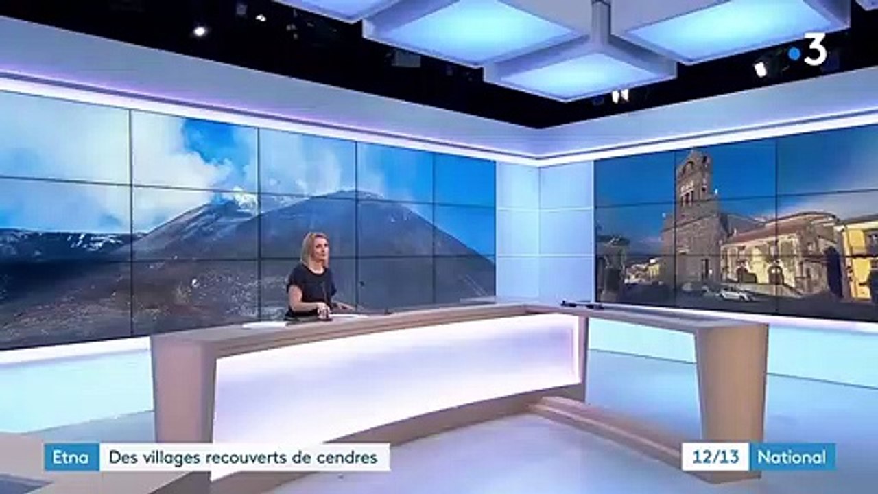 Sicile : les éruptions de l'Etna recouvrent de nombreux villages de cendres