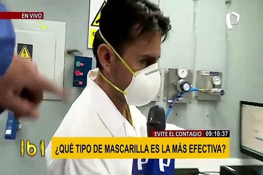 COVID-19: investigadores peruanos desarrollan sistema para medir eficacia de las mascarillas