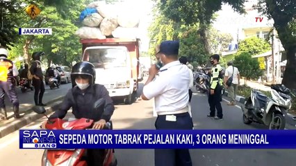 Tabrakan Maut Motor Ngebut Hantam Lansia Menyeberang di Duren Sawit, 3 Tewas