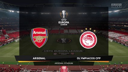 Arsenal vs Olympiacos || Europa League - 18th March 2021 || Fifa 21