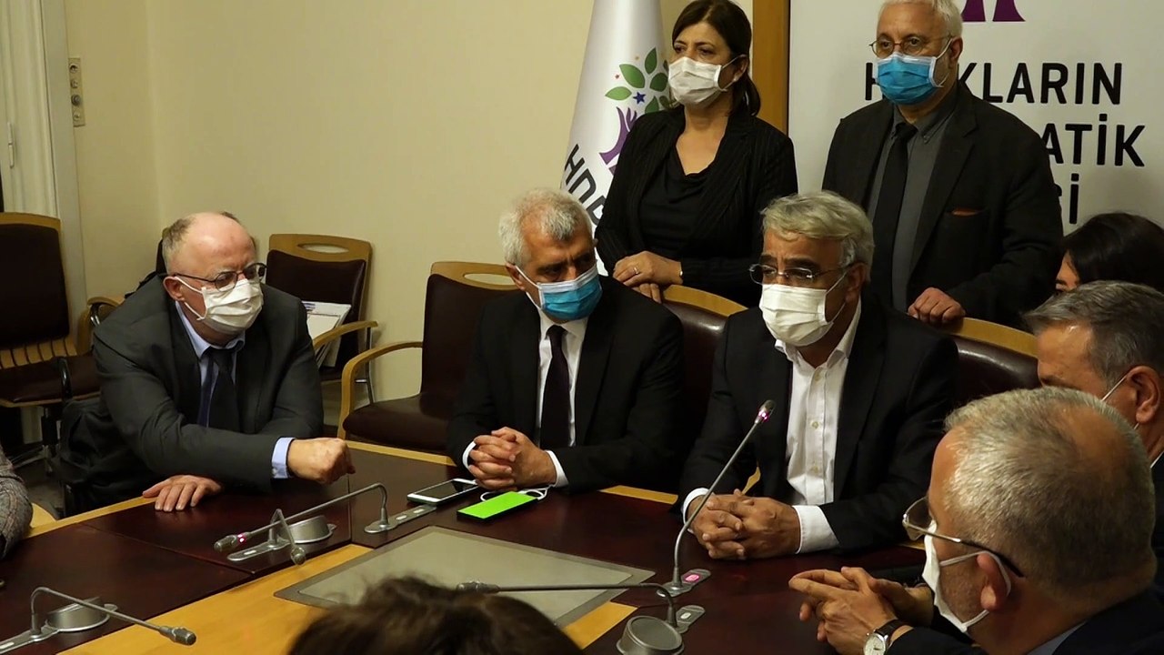 Ömer Faruk Gergerlioğlu'nun HDP grup odasında ilk görüntüleri