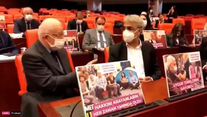 HDP'nin oturma eylemine CHPli Kabaoğlu ve Bülbül'den destek