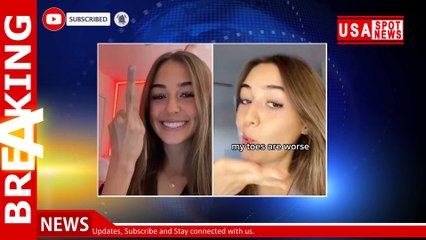 Teen flips 'big bird' middle finger — but warns TikTok her 'toes are worse'