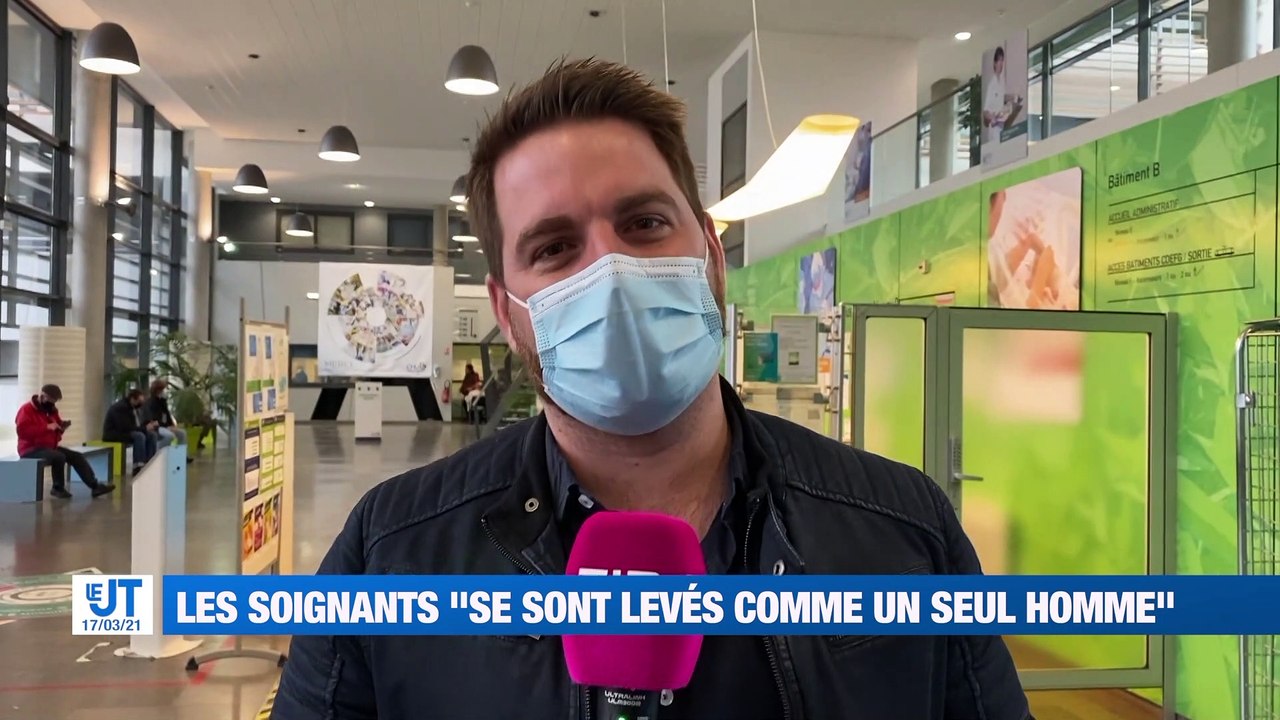 Edition spéciale 1 an du premier confinement : le 17 mars 2020 débutait le premier confinement, partout en France. Une période qui nous a tous marquée. Le JT est donc présenté depuis le CHU de Saint-Etienne.