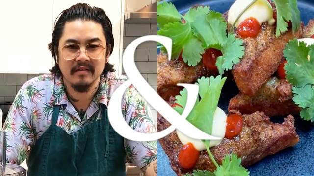 How to make Shrimp Toast with Kris Yenbamroong | Food & Wine Cooks