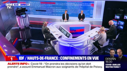 Story 4 : Confinements en vue pour l'Île-de-France et les Hauts-de-France - 17/03