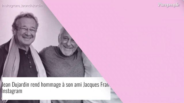 Mort de Jacques Frantz : Jean Dujardin pleure l'artiste, voix de Robert de Niro et Mel Gibson