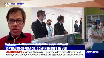 Pr Froguel sur le Covid-19: "La situation à Lille est très mauvaise"
