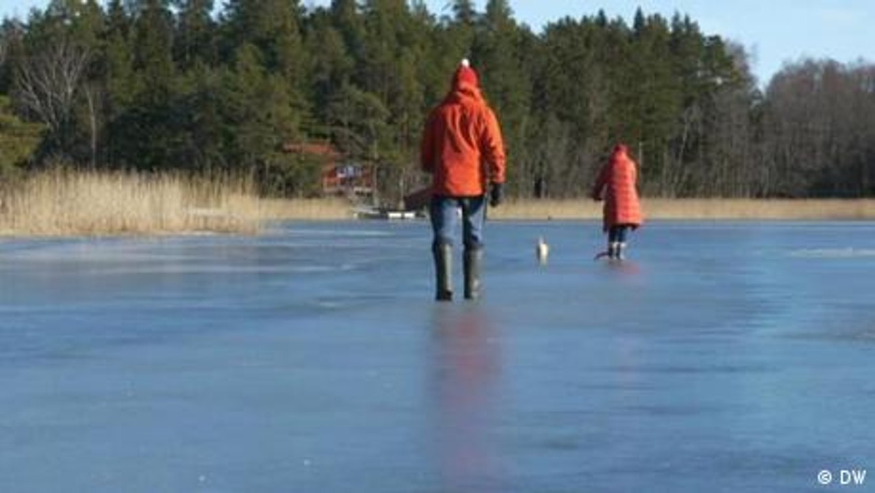 Finnland: Twitter-Tagebuch aus dem Lockdown im Eis