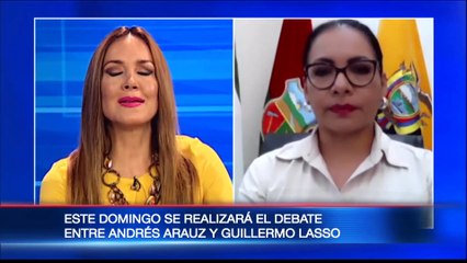 Andrea Bernal será la moderadora del debate presidencial