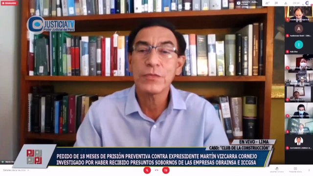 Comenzó audiencia para evaluar prisión preventiva a expresidente de Perú