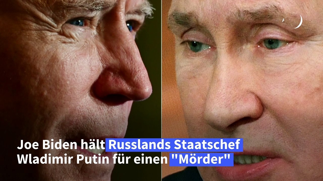 Biden nennt Putin 'Mörder': Das sagen die Moskauer
