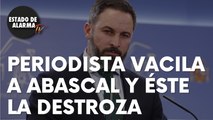 Una periodista ‘progre’ le vacila a Santiago Abascal y éste la destroza