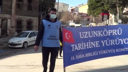 ÇANAKKALE 57'nci Alay Yürüyüş Komitesi Gelibolu'ya ulaştı