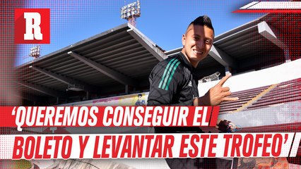 Roberto Alvarado  señaló que la escuadra mexicana busca  ganar el torneo y conseguir una nueva medalla