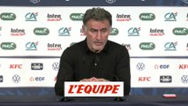 Galtier : «Beaucoup de frustration» - Foot - Coupe - Lille