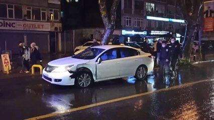 Fatih'te trafik kazası: 1 yaralı