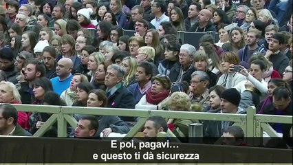 Papa Francesco: gli idoli delle false speranze