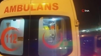 Motosiklet otomobile çarptı: 1 yaralı