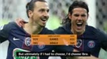 Zlatan or Cavani? Pioli chooses Ibrahimovic