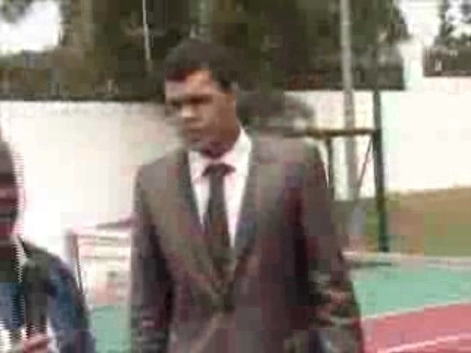 Sassou reçoit wilfrid Tsonga