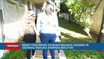 Göçmenlerin Meksika Sınırında Zor Bekleyişi