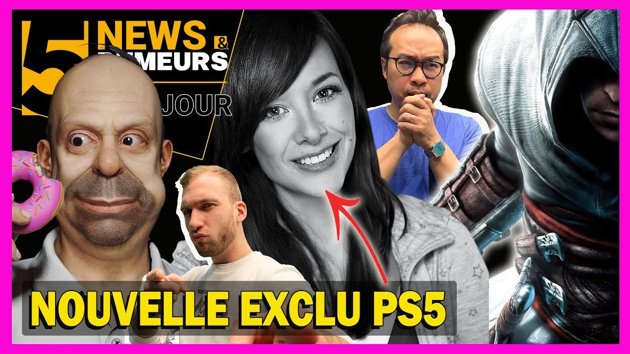 PS5 : UNE EXCLU PAR LA PRODUCTRICE D'ASSASSIN'S CREED / LES SIMPSON MENACÉS PAR LES DEEPFAKES