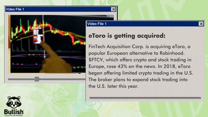 Robinhood Competitor EToro to Go Public Through Fintech SPAC
