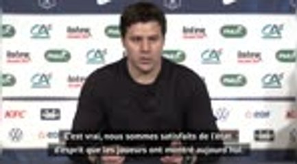 8es - Pochettino salue le courage de ses joueurs
