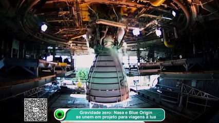 Gravidade zero- Nasa e Blue Origin se unem em projeto para viagens à lua -