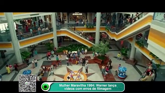 Mulher Maravilha 1984- Warner lança vídeos com erros de filmagem