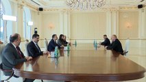 BAKÜ - Tarım ve Orman Bakanı Pakdemirli, Azerbaycan Cumhurbaşkanı Aliyev tarafından kabul edildi