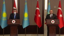 ANKARA - Çavuşoğlu: 'Bugün kardeşim Mukhtar'ın ziyaretiyle Türk dünyasıyla iş birliğimizi ve bağlarımızı daha da güçlendiriyoruz'