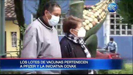 Video herunterladen: Lotes de vacunas Pfizer e iniciativa Covax llegan al país y serán para adultos mayores