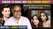 Janhvi's Sister Khushi Kapoor READY To Enter Bollywood? Will Karan Johar Launch Khushi?