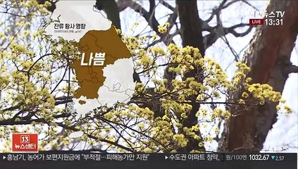 [날씨] 따뜻한 봄, 서울 18도…전국 대부분 미세먼지