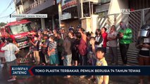 Toko Plastik Terbakar, Pemilik Berusia 74 Tahun Tewas