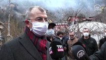 Artvin Valisi Doruk,'tan Yusufeli'ndeki köyde çıkan yangına ilişkin açıklama