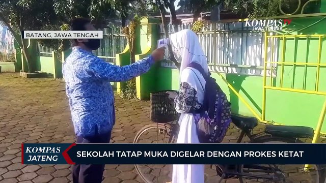 Sekolah Tatap Muka Digelar dengan Prokes Ketat