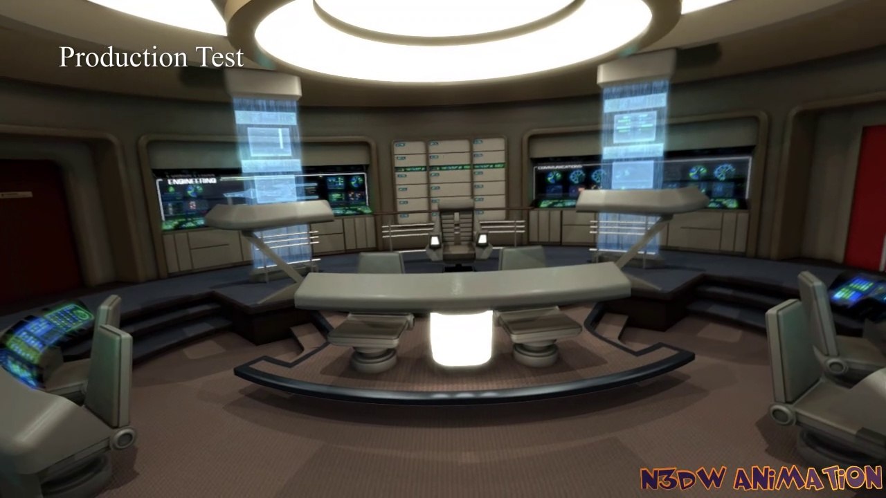 Star Trek - Stargazer - Ship & Bridge