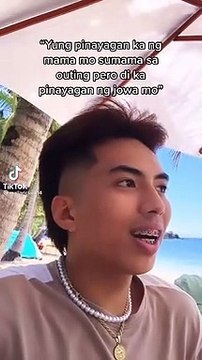 yung pinayagan ka ng mama mo na sumama sa outing pero dka pinayagan ng jowa mo