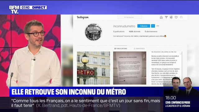 Elle retrouve son bel inconnu du métro grâce à une lettre et les réseaux sociaux