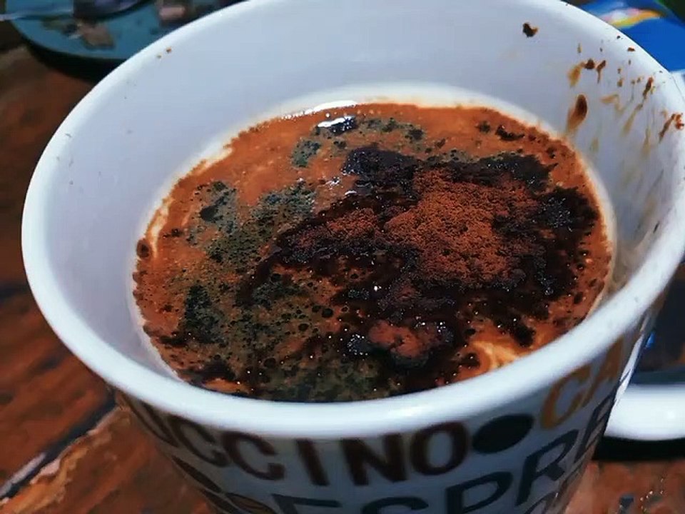 boiling coffee