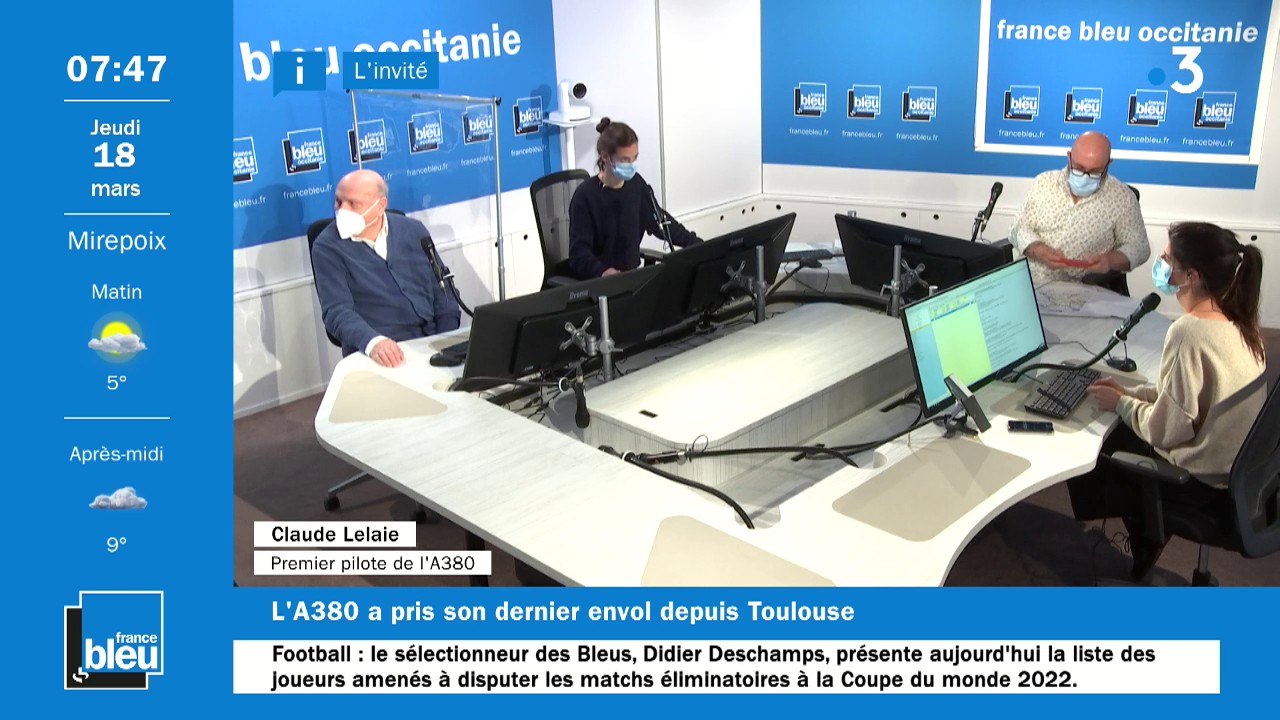 Claude Lelaie, premier pilote d'essai de l'A380