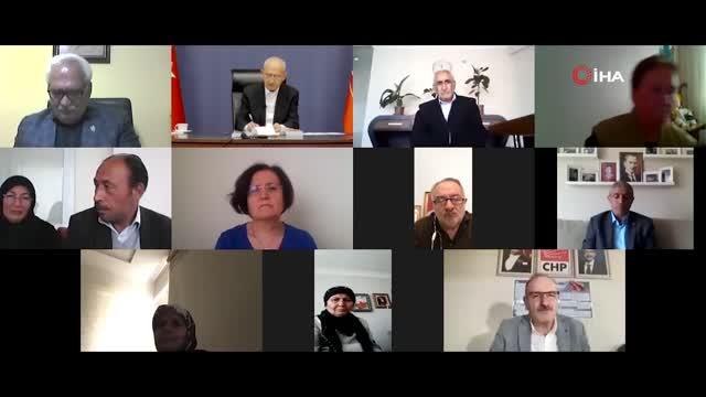 CHP lideri Kemal Kılıçdaroğlu, şehit aileleri ve gazilerle görüştü