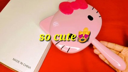 Hello kitty mirror || How To look real hello kitty mirror