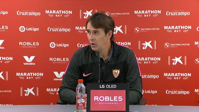 Lopetegui: LaLiga está haciendo un daño gratuito al Sevilla