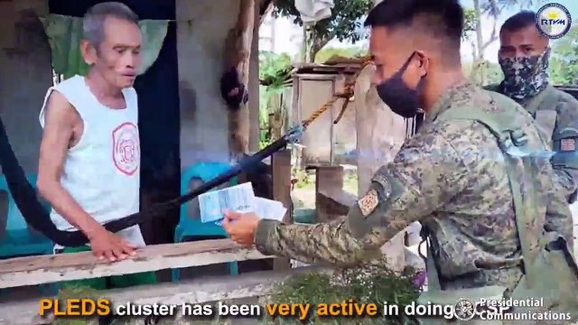 President Rodrigo Roa Duterte presides over the Joint Meeting of the National Task Force - Regional Task Force to End Local Communist Armed Conflict in Eastern Visayas (NTF-RTF-ELCAC VIII) at the Summit Hotel in Tacloban City, Leyte on March 18, 2021. (2)