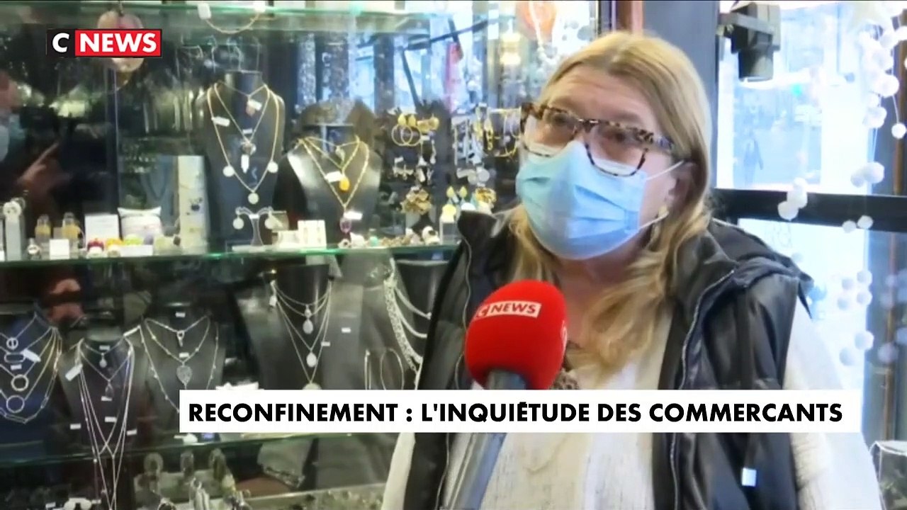 Coronavirus - Les commerçants d’Île-de-France et des Hauts-de-France attendent avec impatience et inquiétude les annonces de Jean Castex - VIDEO