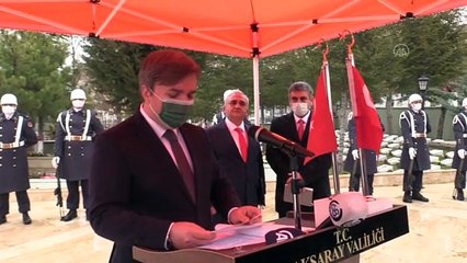 AKSARAY - 18 Mart Şehitleri Anma Günü ve Çanakkale Deniz Zaferi'nin 106. yıl dönümü